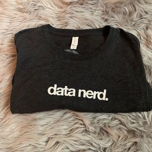 Data nerd marl shirt